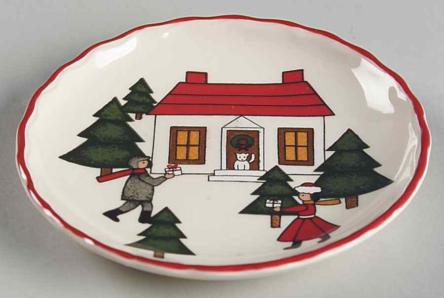 Christmas Village Coaster by Mason's-1