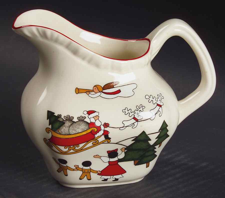 Christmas Village Creamer by Mason's-1