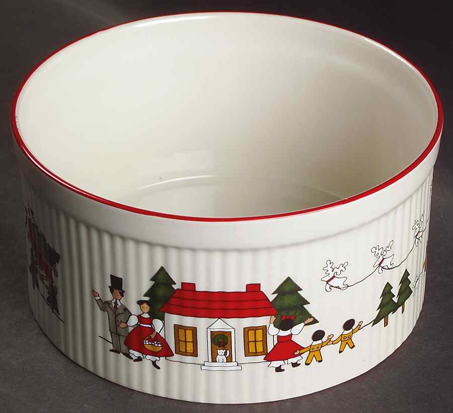 Christmas Village 6" Souffle by Mason's-1