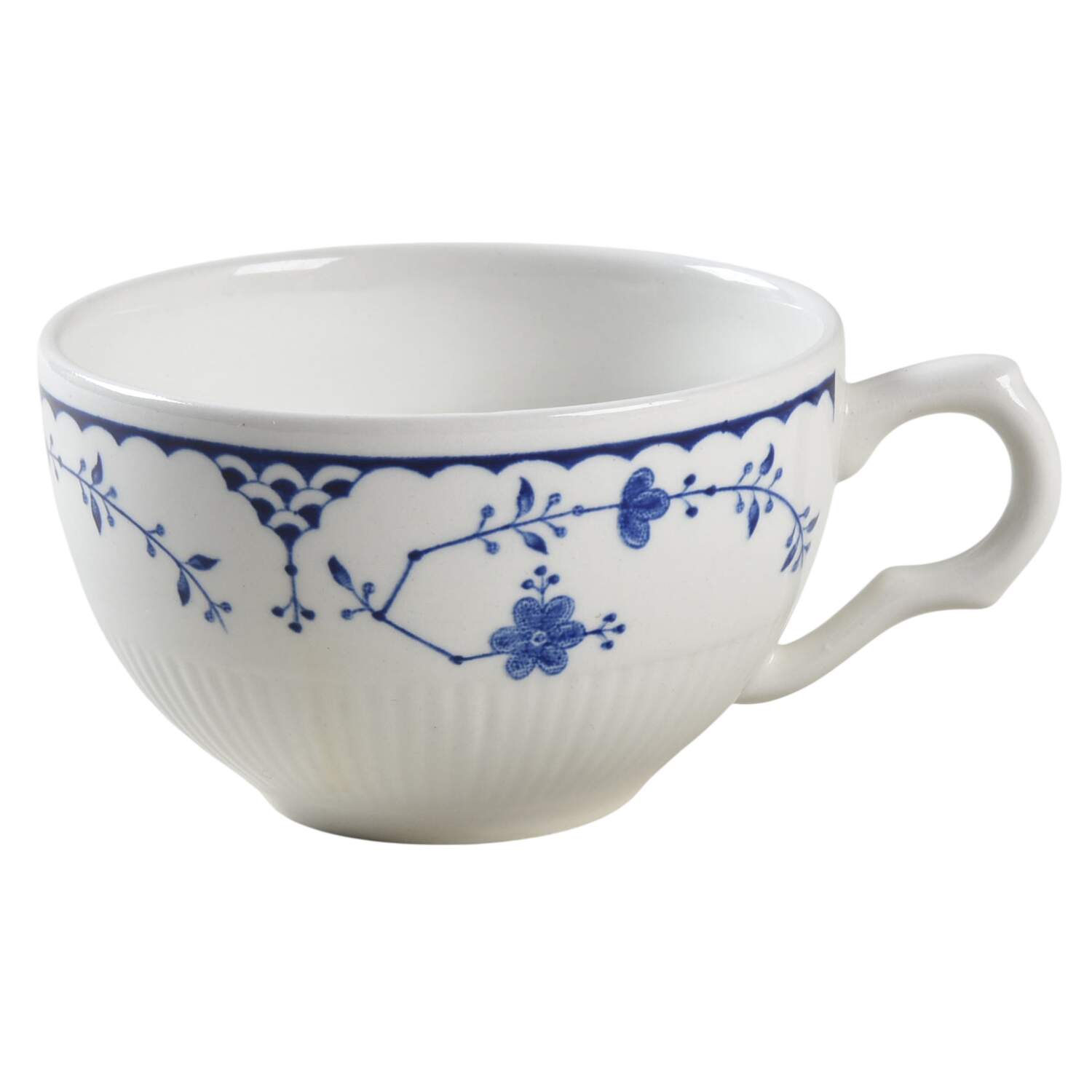 Denmark Blue Flat Cup by Mason's-1