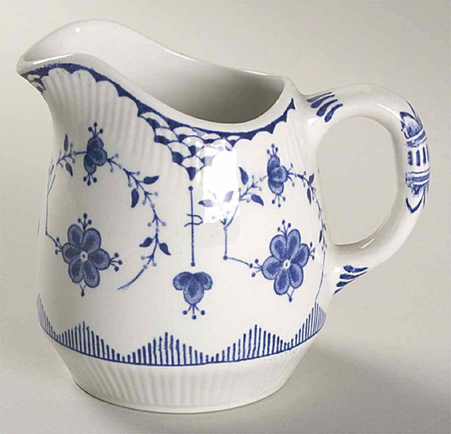 Denmark Blue Creamer by Mason's-1