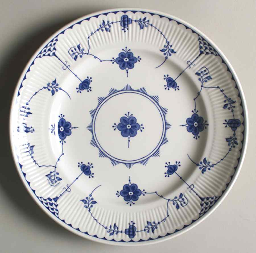 Denmark Blue Luncheon Plate by Mason's-1