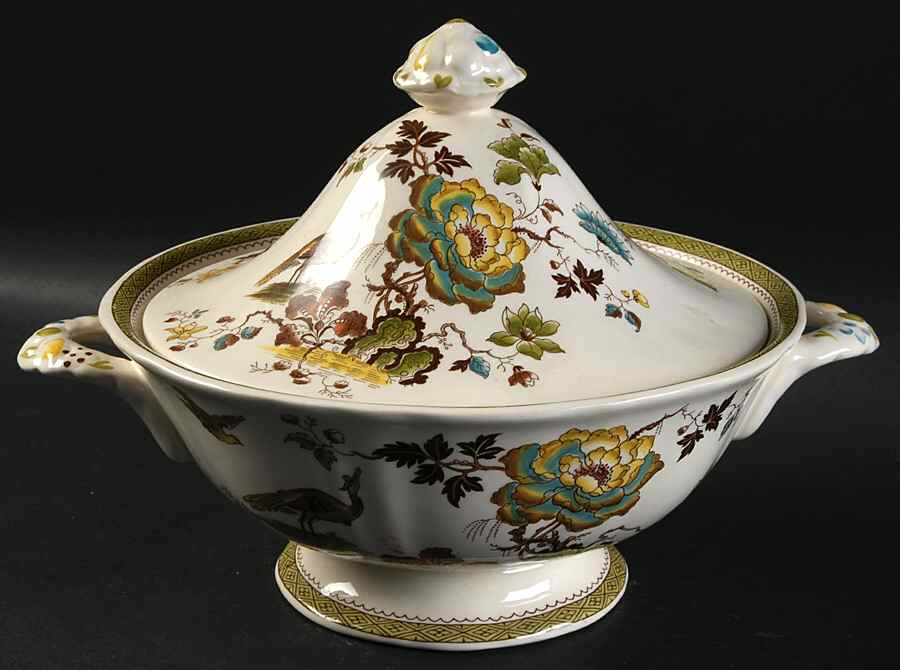 Formosa Round Covered Vegetable by Mason's-1