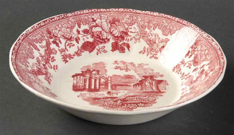 Fountains Red Fruit/Dessert (Sauce) Bowl by Mason's-1