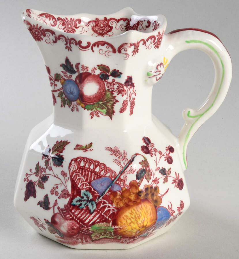Fruit Basket Red Multicolor 16 Oz Hydra Jug by Mason's-1
