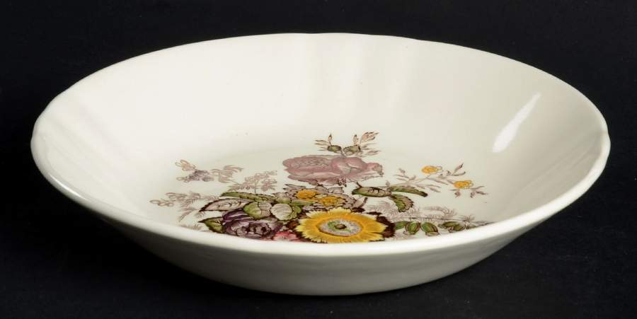 Friarswood Coupe Soup Bowl by Mason's-1