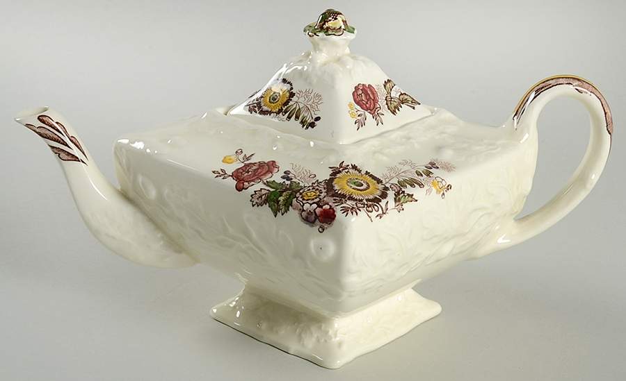 Friarswood Teapot & Lid by Mason's-1