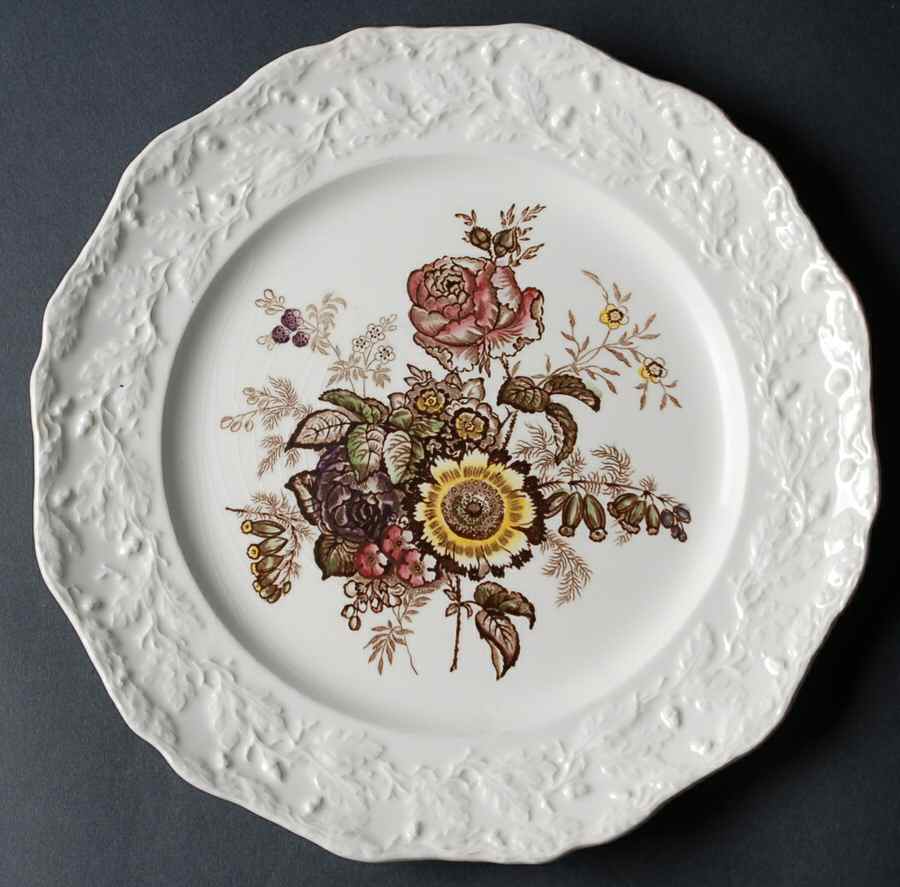 Friarswood Dinner Plate by Mason's-1