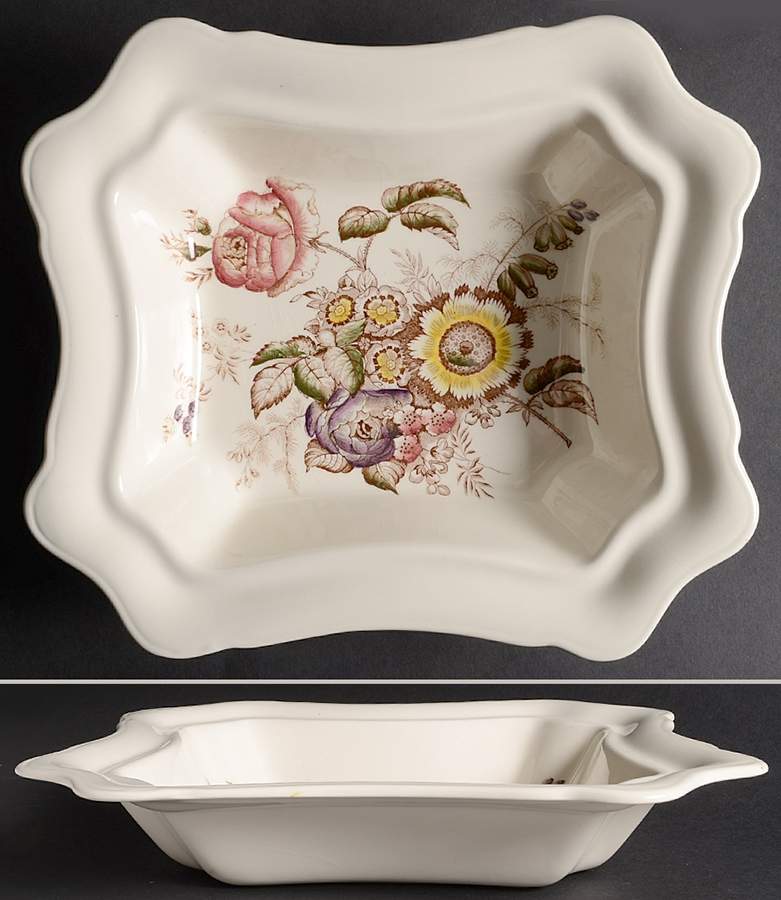 Friarswood Square Vegetable Bowl by Mason's-1