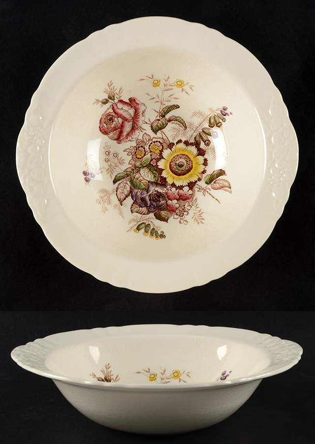 Friarswood 9" Round Vegetable Bowl by Mason's-1