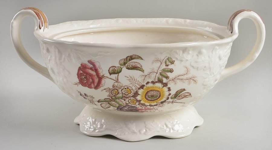 Friarswood Oval Tureen No Lid by Mason's-1