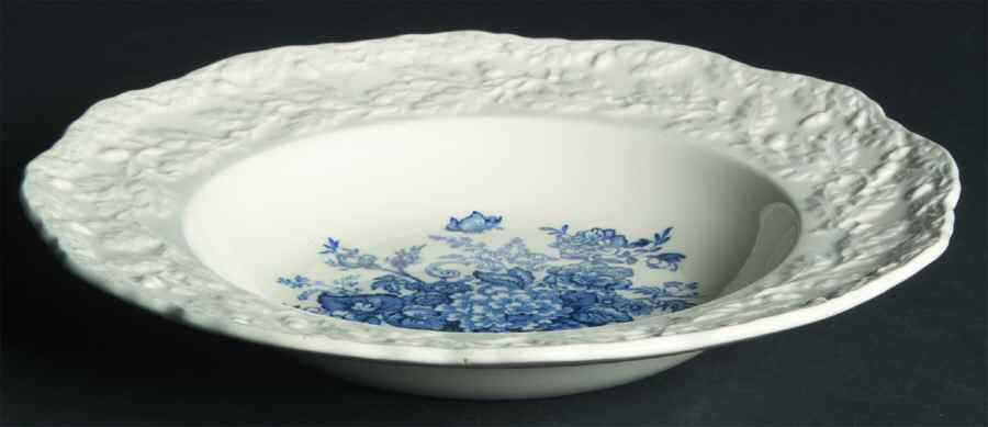Hanging Basket Large Rim Soup Bowl by Mason's-1