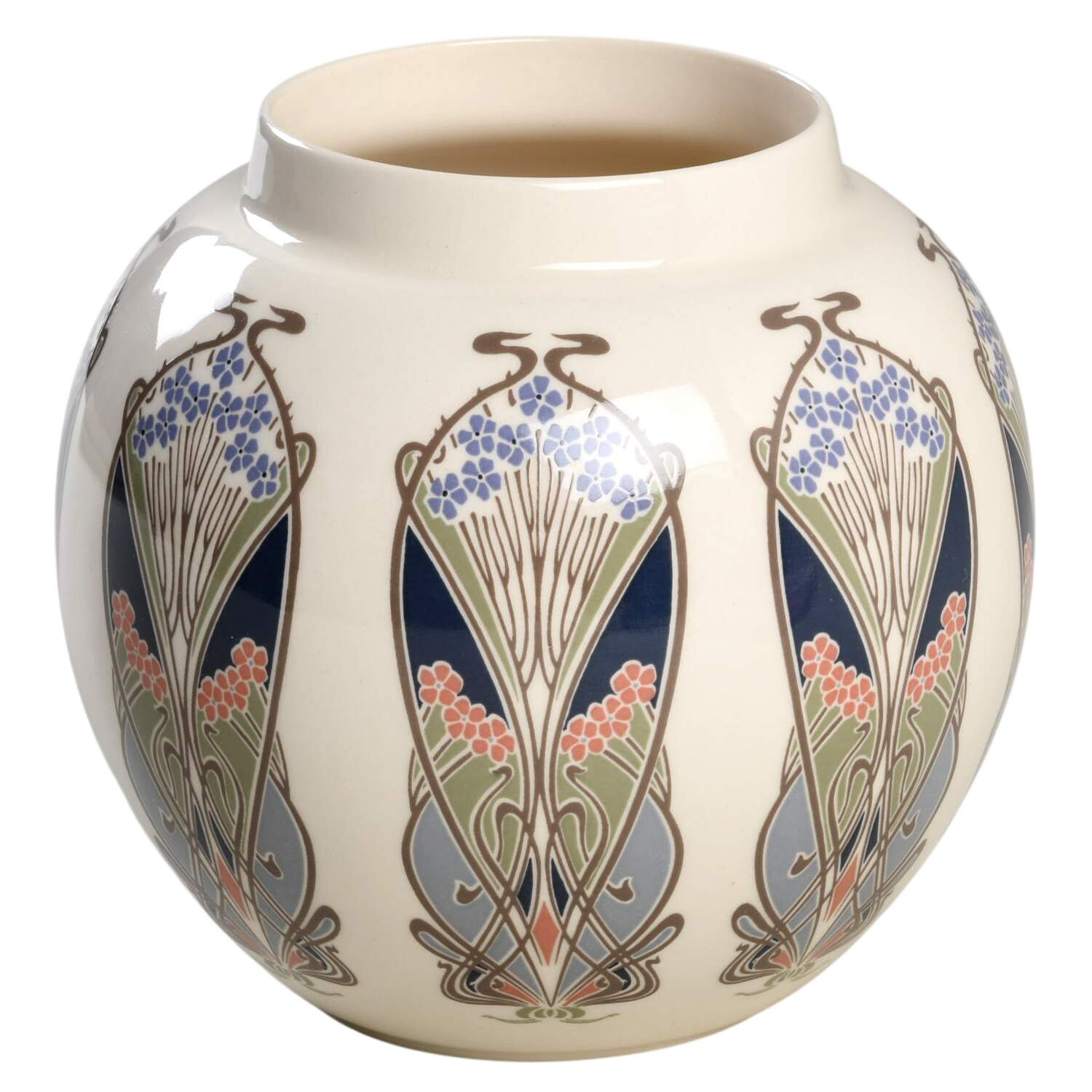 Ianthe Small Prunus Jar No Lid by Mason's-1