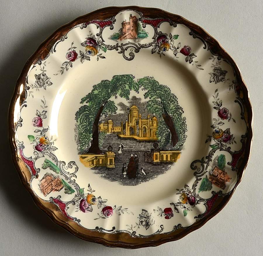 Leeds Dessert/Pie Plate by Mason's-1