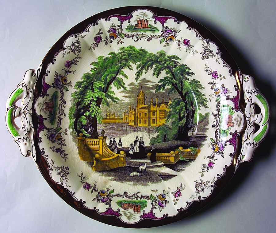 Leeds Underplate for Tureen by Mason's-1