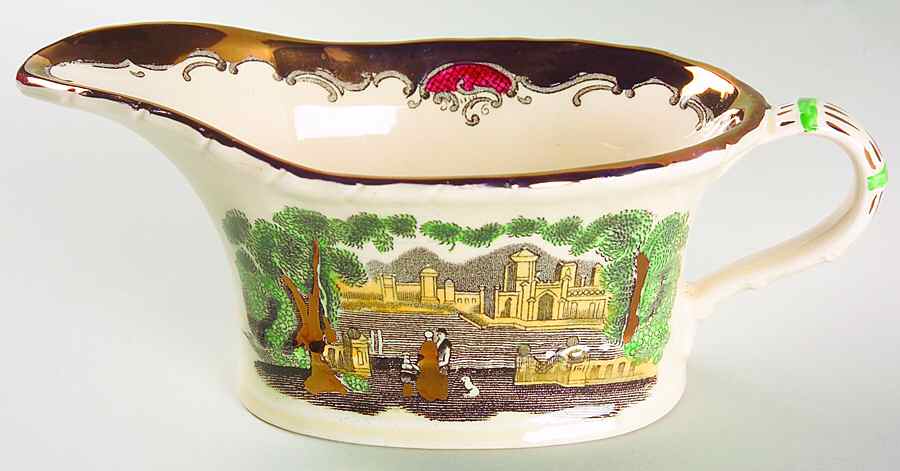 Leeds Gravy Boat by Mason's-1