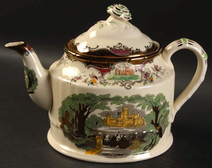Leeds Teapot & Lid by Mason's-1