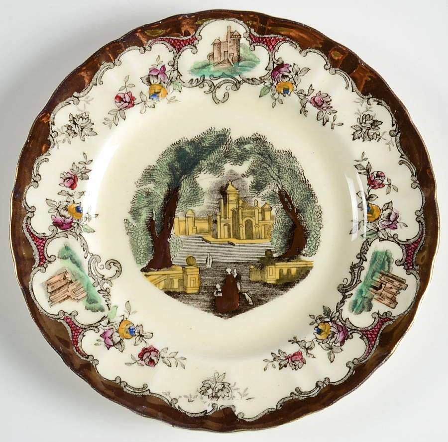 Leeds Bread & Butter Plate by Mason's-1