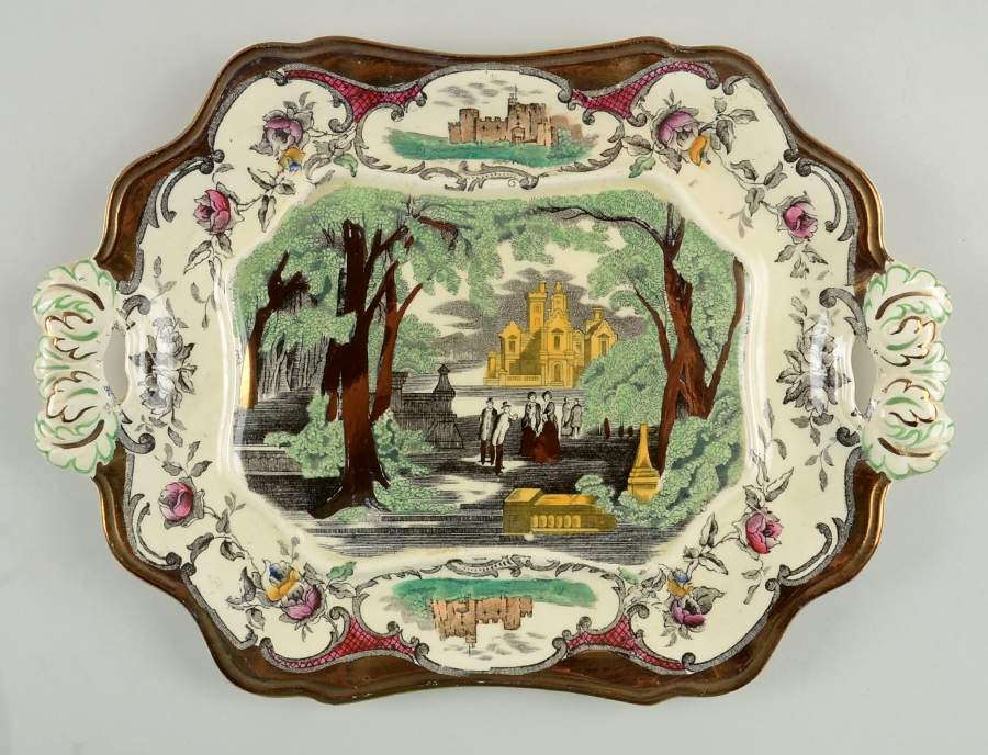 Leeds Underplate for Tureen by Mason's-1