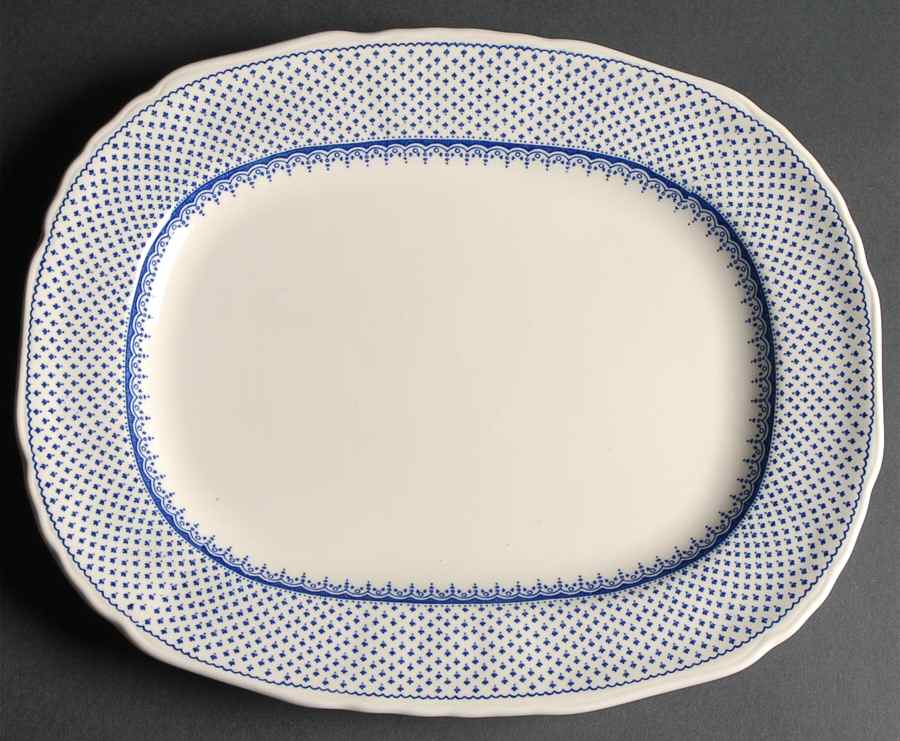 Louise 13" Oval Serving Platter by Mason's-1