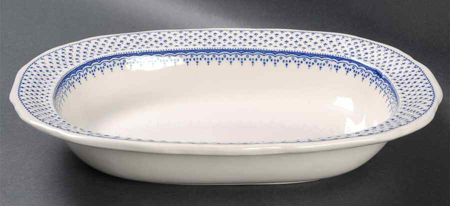 Louise 10" Oval Vegetable Bowl by Mason's-1
