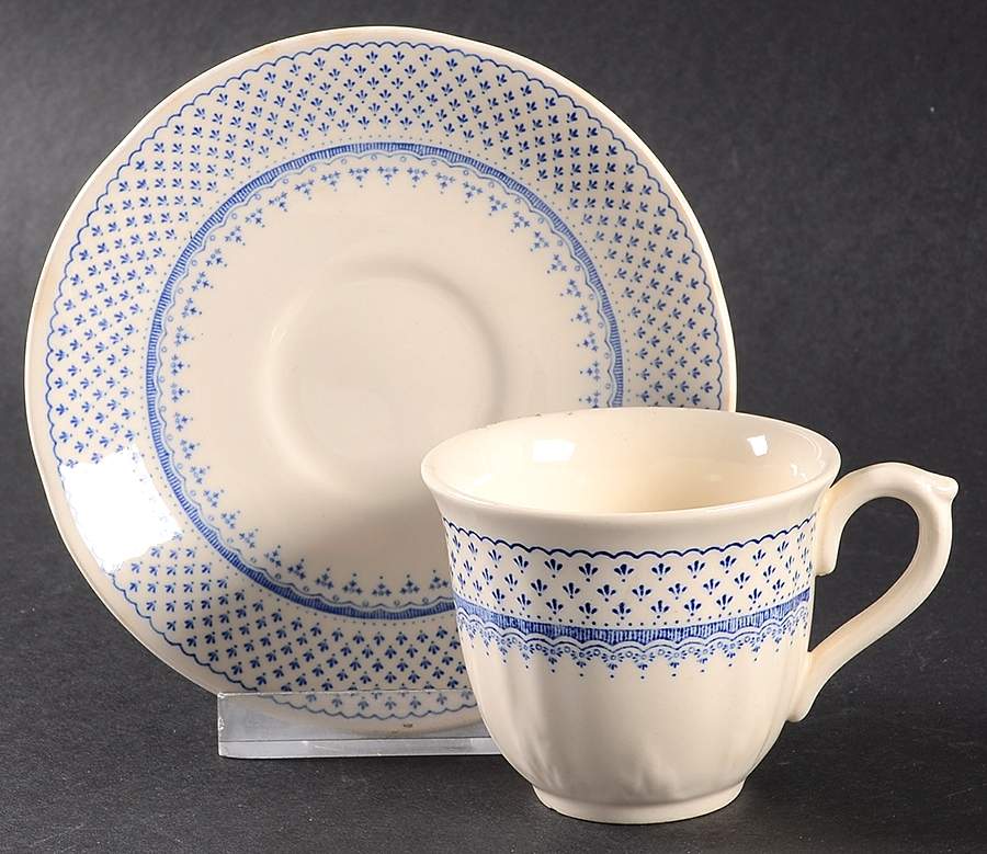 Louise Flat Demitasse Cup & Saucer Set by Mason's-1