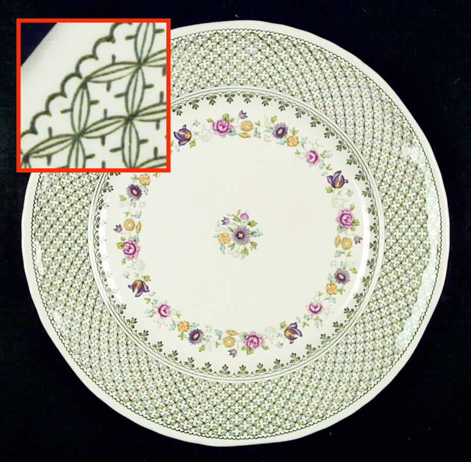 Madrigal Dinner Plate by Mason's-1