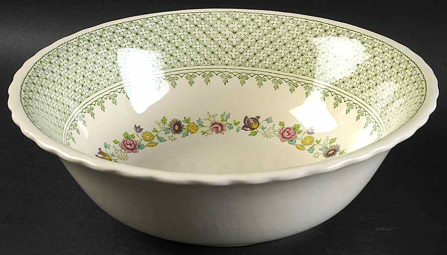 Madrigal 9" Round Vegetable Bowl by Mason's-1