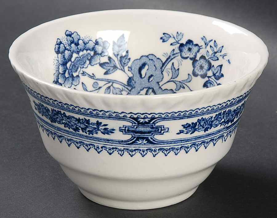 Manchu Blue Mini Rice/Open Sugar Bowl by Mason's-1