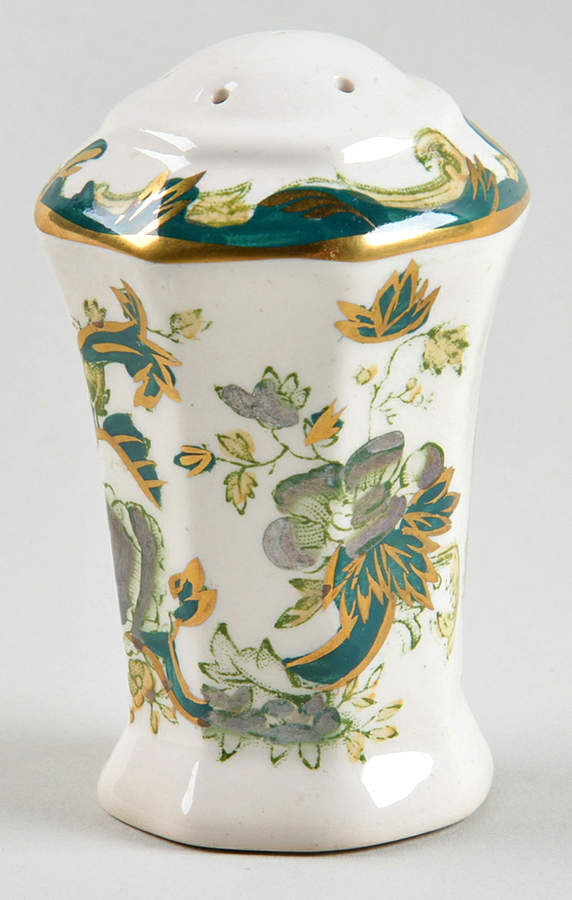 Mandalay Chartreuse (Gold Accent & Trim) Salt Shaker by Mason's-1