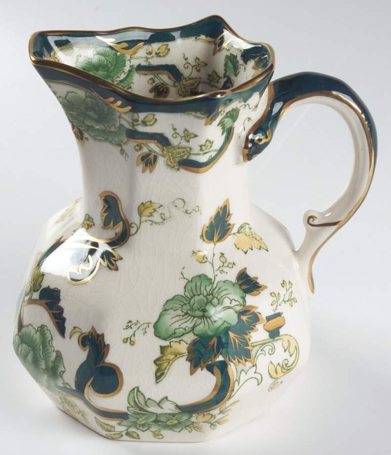 Mandalay Chartreuse (Gold Accent & Trim) 24 Oz Hydra Jug by Mason's-1