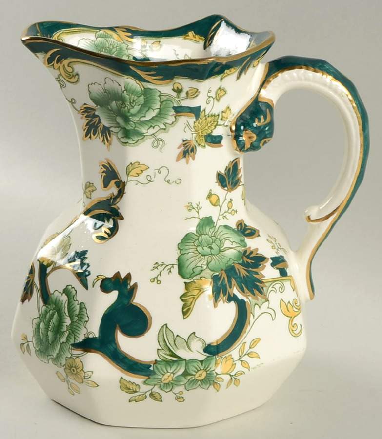 Mandalay Chartreuse (Gold Accent & Trim) 32 Oz Hydra Jug by Mason's-1