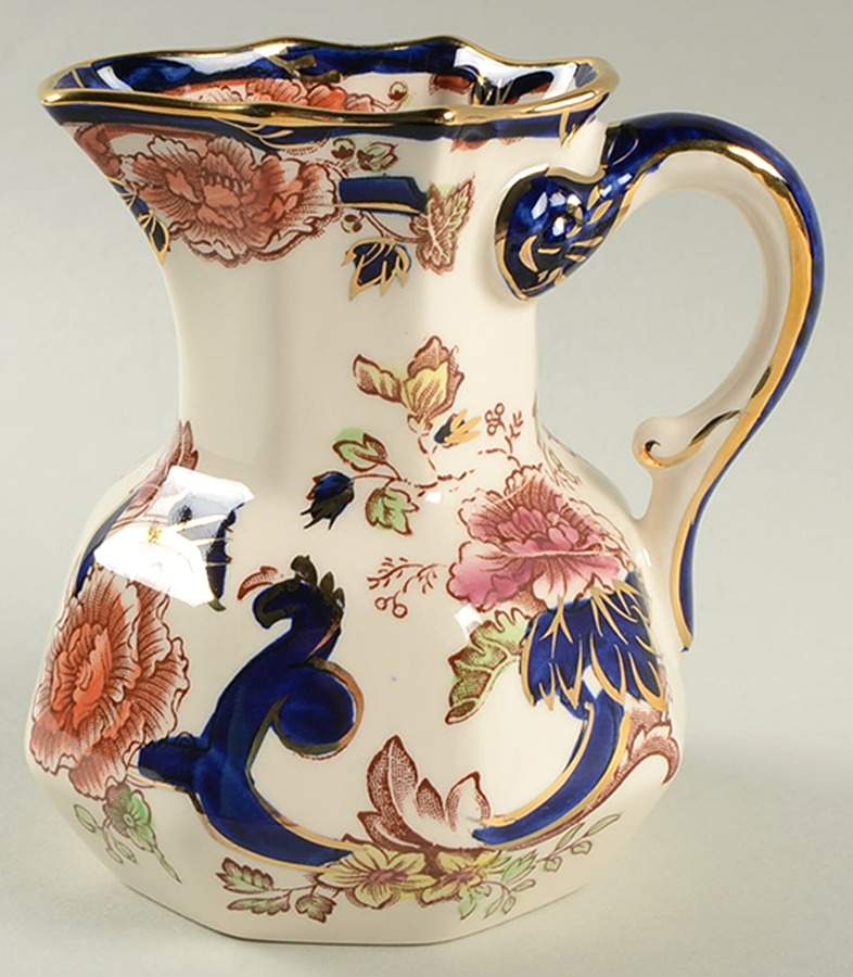 Mandalay Blue Multicolor 10 Oz Hydra Jug by Mason's-1