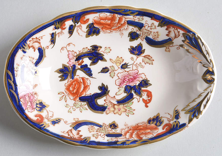 Mandalay Blue Multicolor Nut Dish by Mason's-1