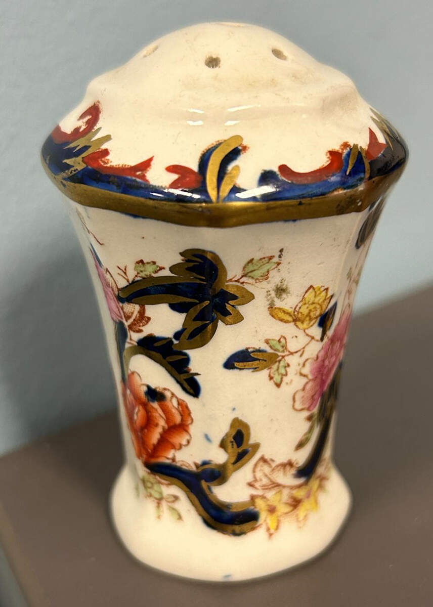 Mandalay Blue Multicolor Pepper Shaker by Mason's-1
