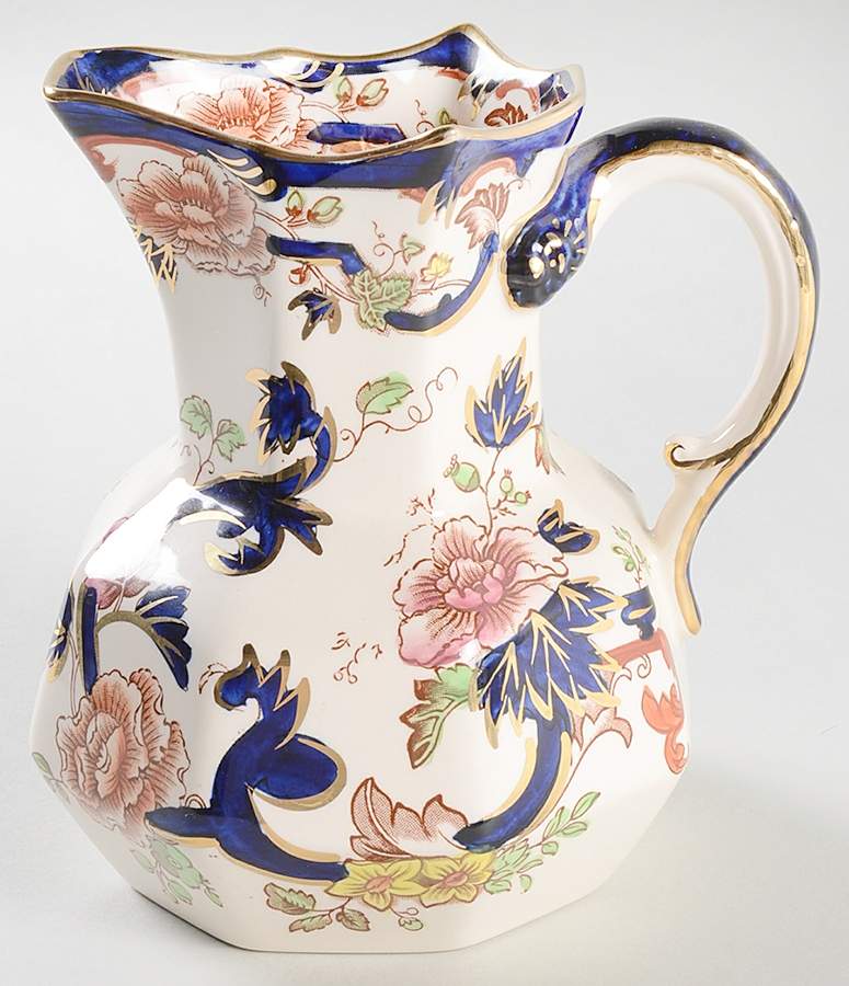 Mandalay Blue Multicolor 24 Oz Hydra Jug by Mason's-1
