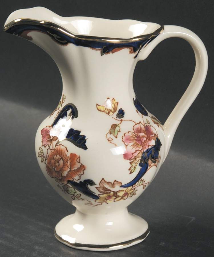 Mandalay Blue Multicolor Small Jug by Mason's-1