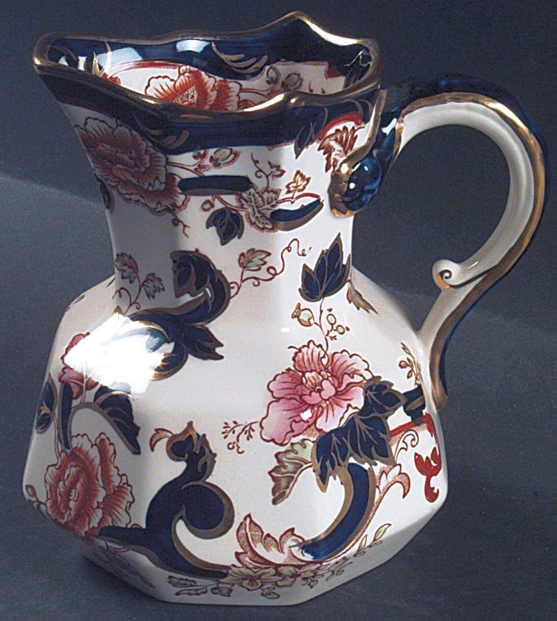 Mandalay Blue Multicolor 16 Oz Hydra Jug by Mason's-1