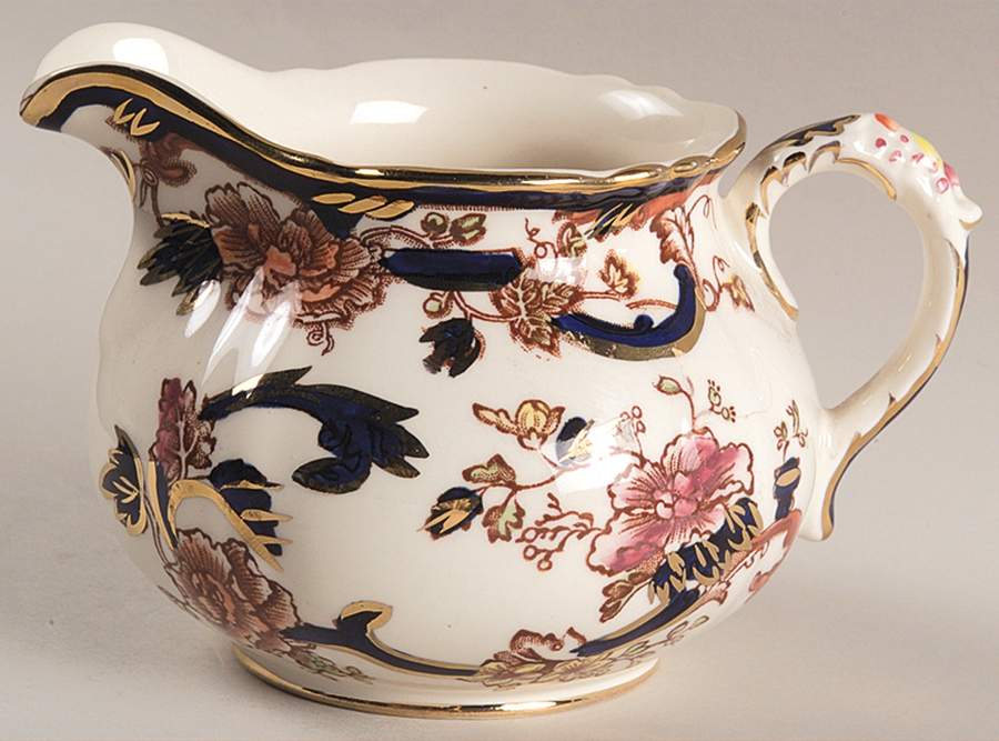 Mandalay Blue Multicolor Creamer by Mason's-1