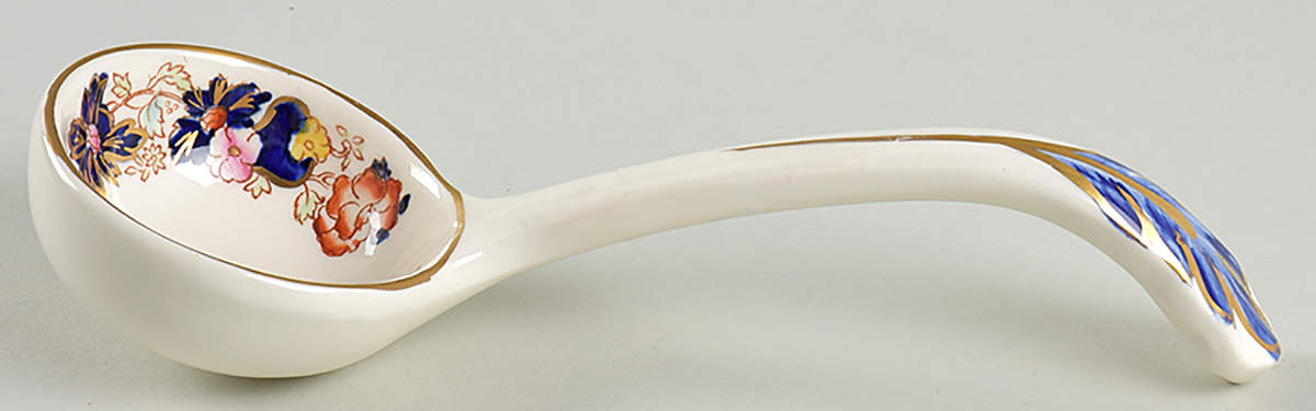 Mandarin Gravy Ladle Solid Piece by Mason's-1