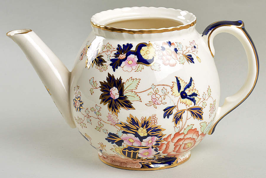 Mandarin Teapot No Lid by Mason's-1