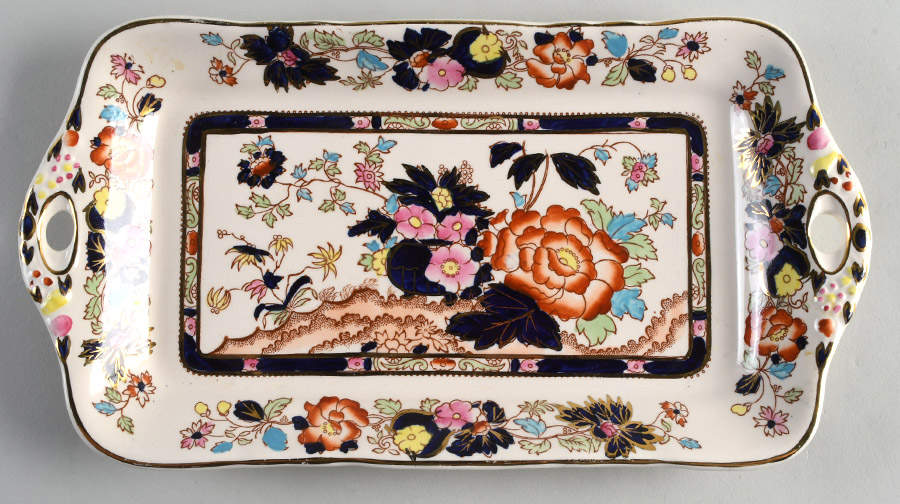Mandarin Large Sandwich Tray by Mason's-1