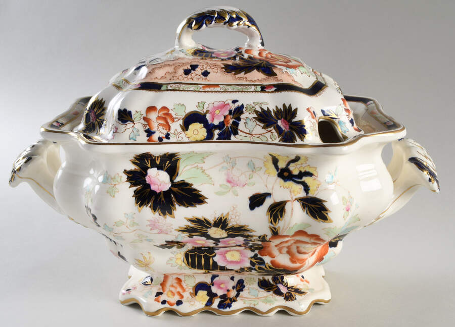 Mandarin Tureen &  Lid by Mason's-1