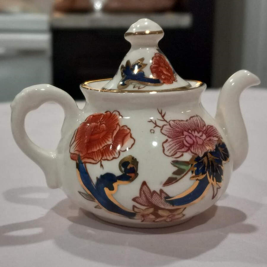Mandarin Miniature Teapot & Lid by Mason's-1