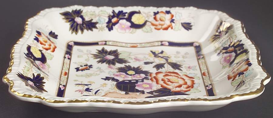 Mandarin Square Gadroon Dessert Bowl by Mason's-1