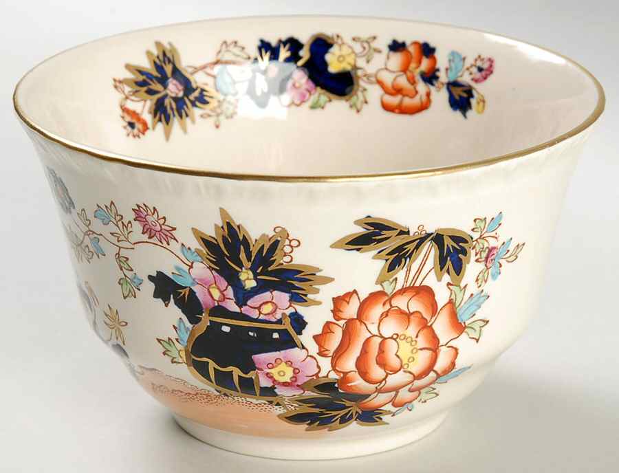 Mandarin Cranberry Bowl by Mason's-1