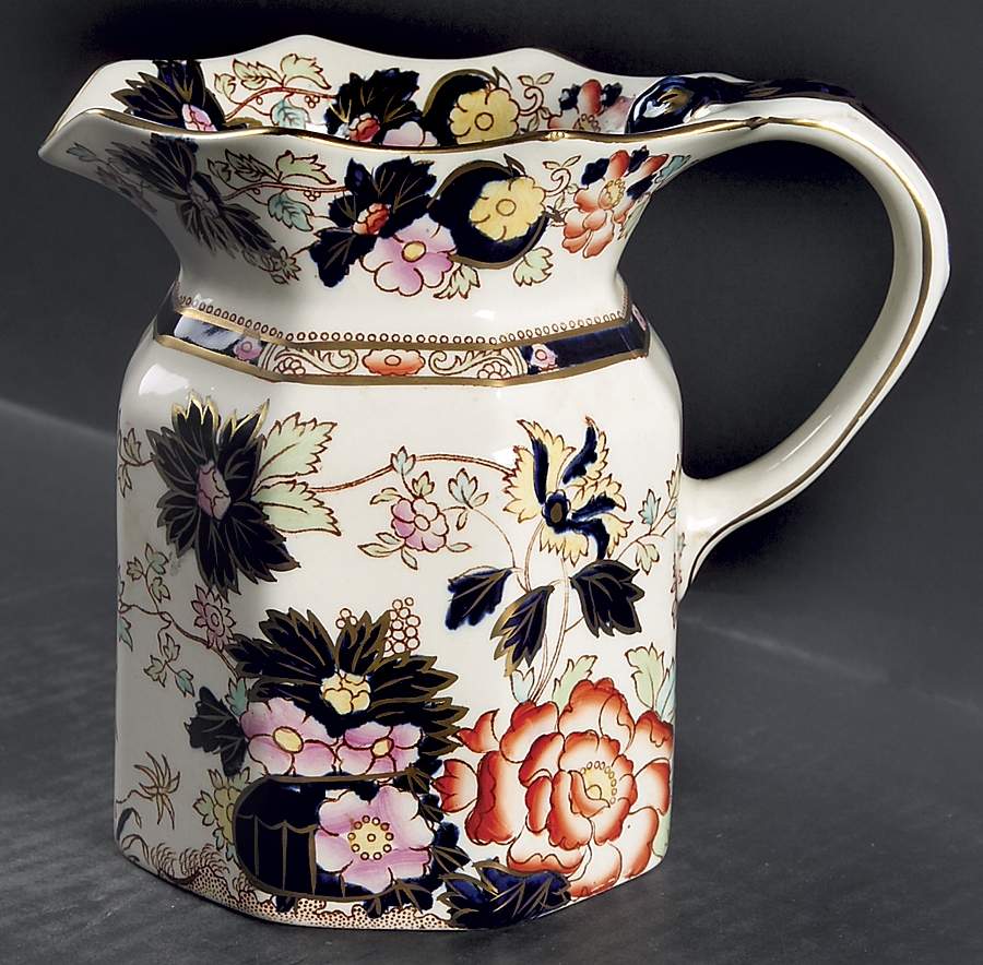 Mandarin Large Fenton Jug by Mason's-1