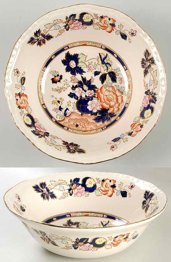 Mandarin 9" Round Vegetable Bowl by Mason's-1