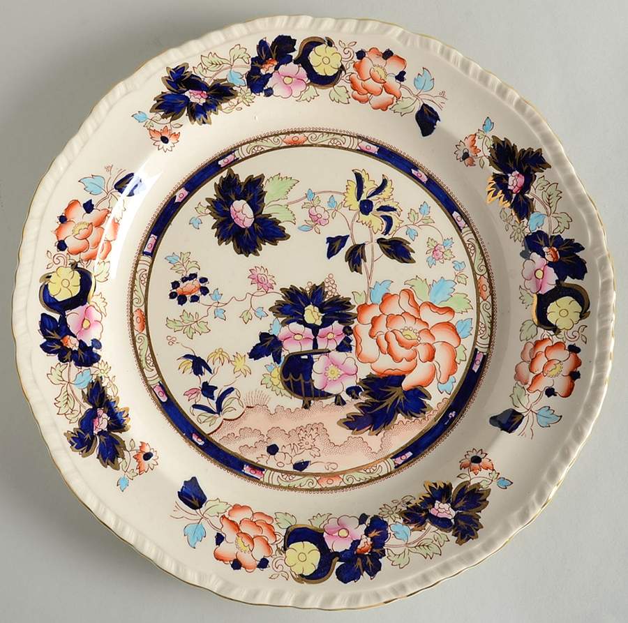 Mandarin 13" Chop Plate (Round Platter) by Mason's-1