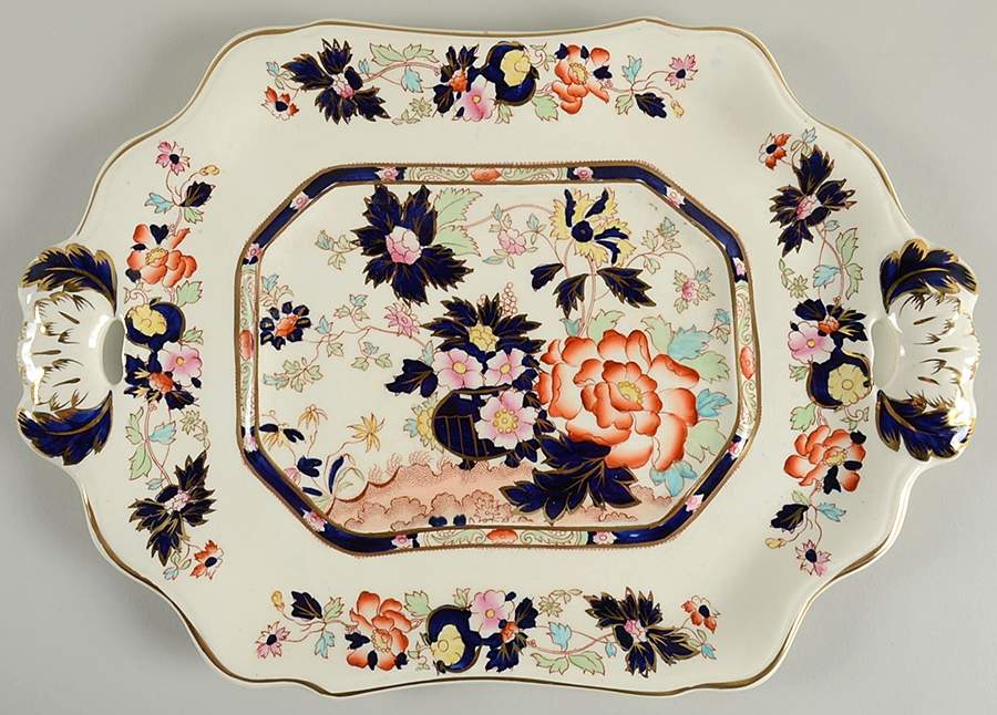 Mandarin Underplate for Tureen by Mason's-1